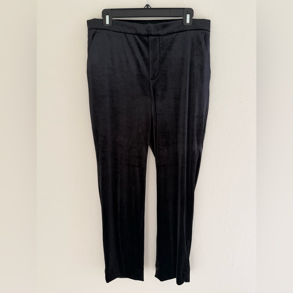 Banana Republic Black Velvet Trouser